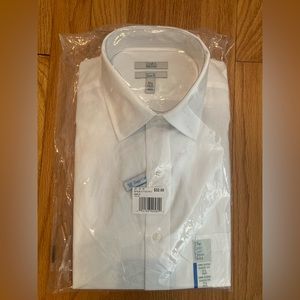 Men’s long sleeve white button down 15 1/2 (34/35)